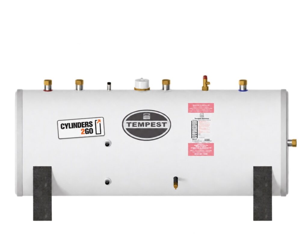Telford Tempest 200 Litre Horizontal Indirect Unvented Cylinder
